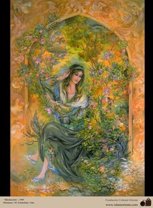 نقاشی -  1 - mediaci�n pintura persa farshchian | 