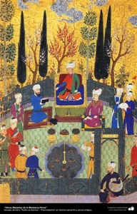 نقاشی -  63 - obras maestras de la miniatura persa kelile va demne o