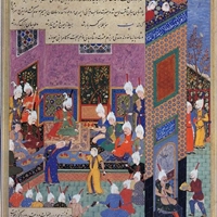 نقاشی -  172 - obras maestras de la miniatura persa zafar name teimuri 2