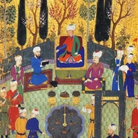 نقاشی -  63 - obras maestras de la miniatura persa kelile va demne o